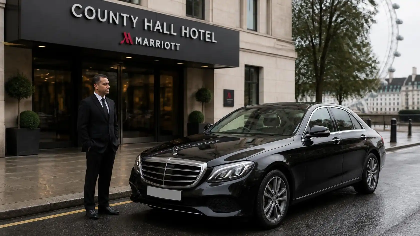 County Hall Hotel Marriott Taxi London Transfers