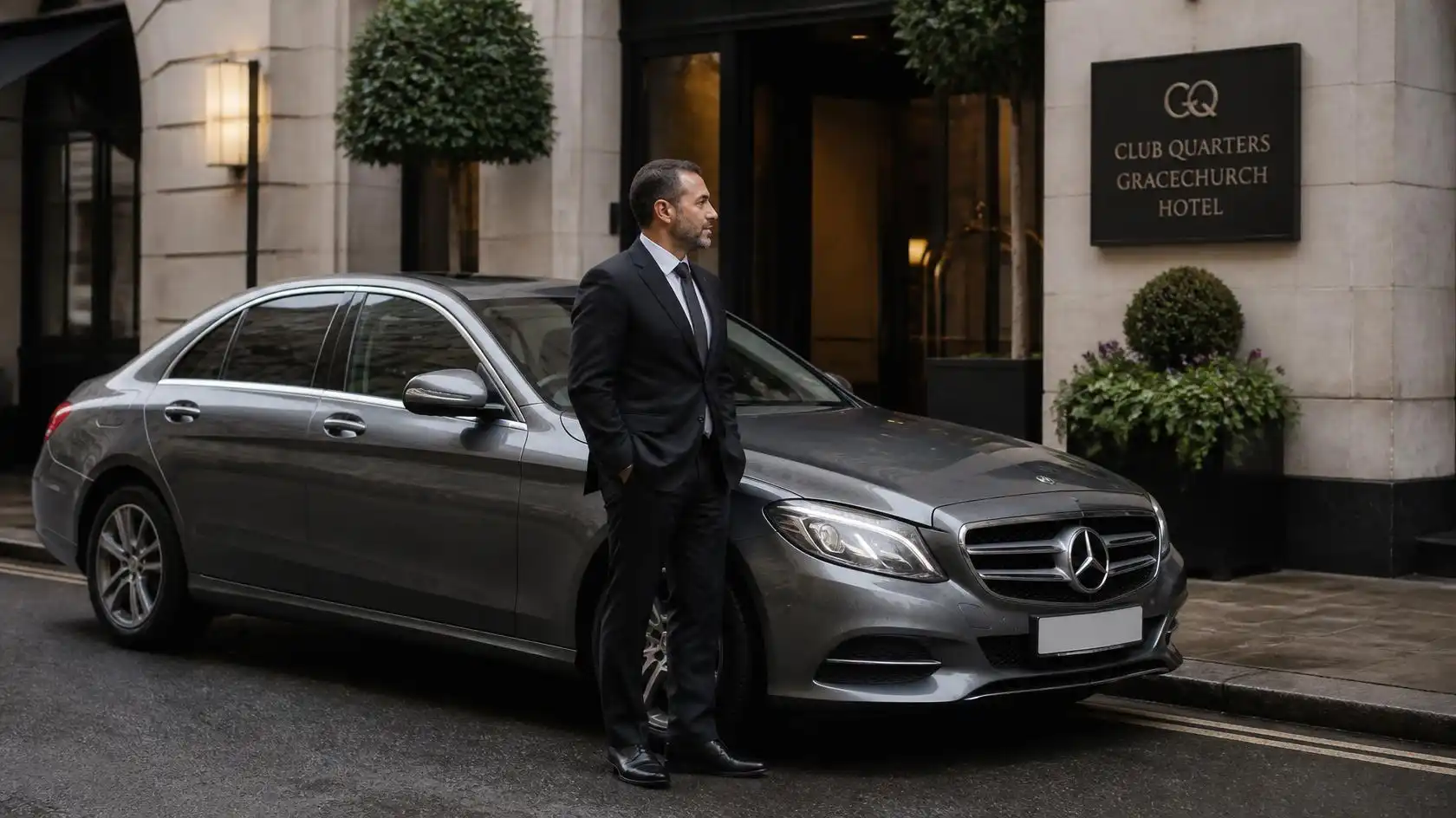Minicab from PortsmoutClub Quarters Gracechurch Taxi London Transfersh International Port to CLUB QUARTERS GRACECHURCH