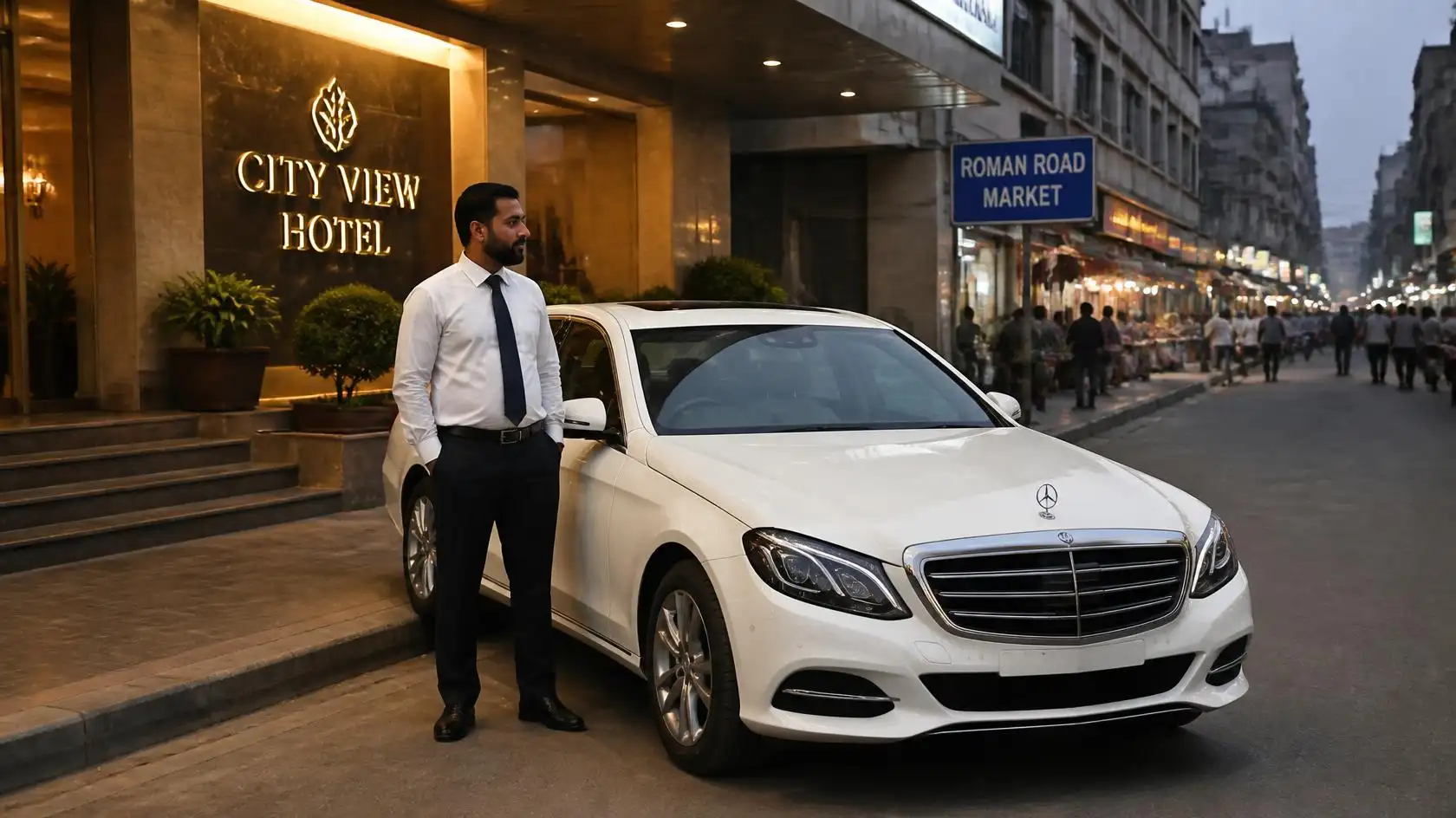 City View Hotel Roman Road Market Taxi Transfer