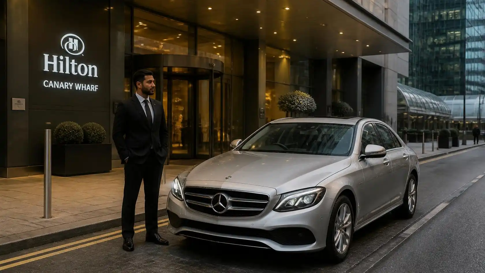 Hilton Canary Wharf Taxi Port Transfer Service