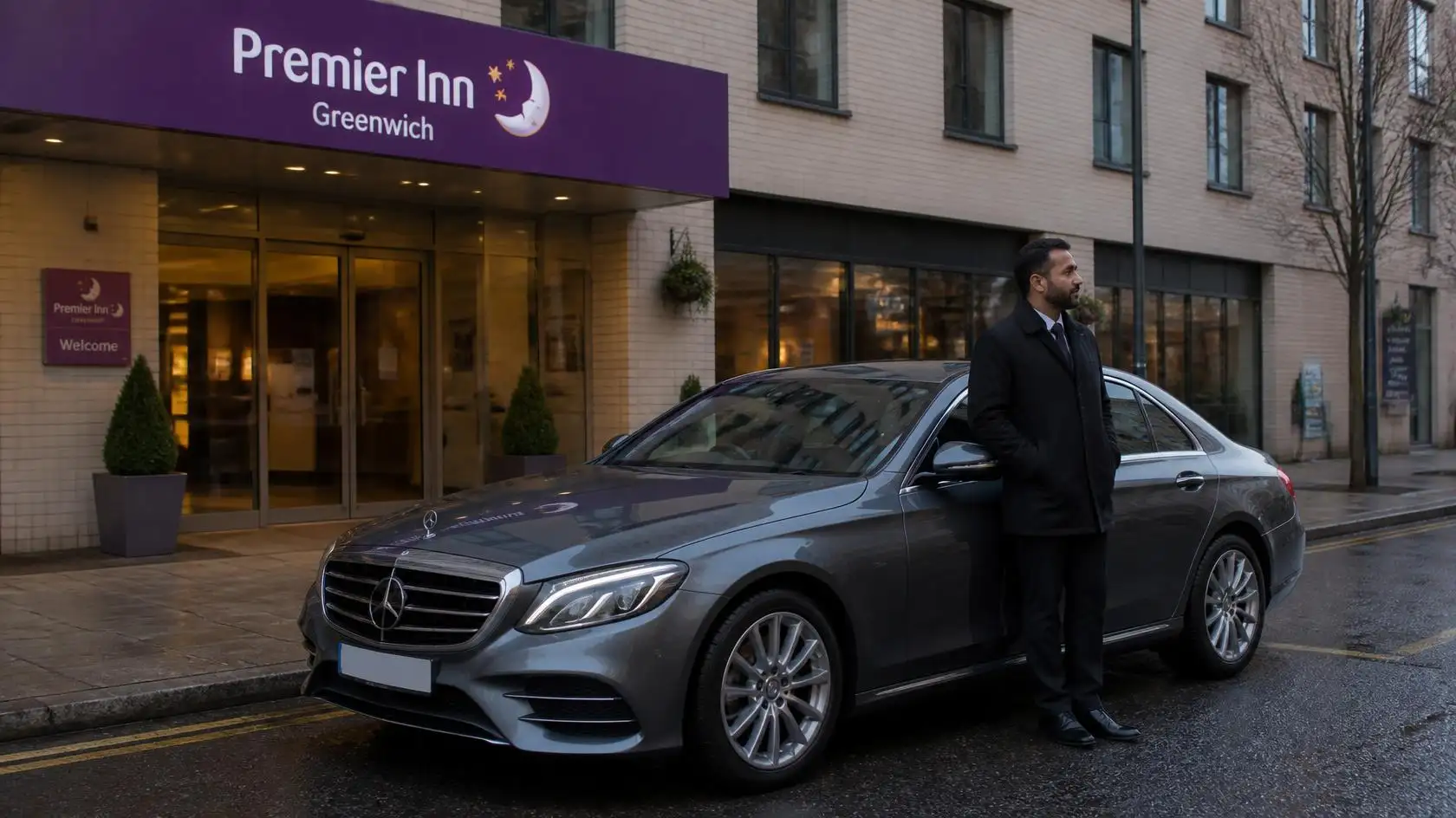 Premier Inn Greenwich Taxi Fixed Price Transfer