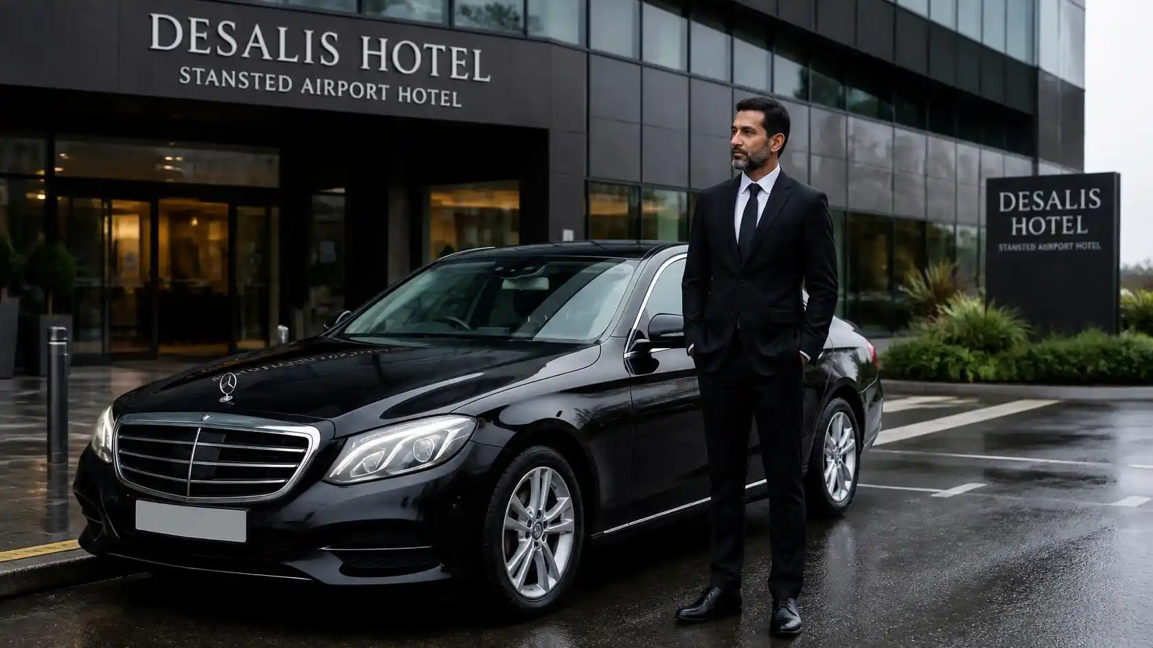 DeSalis Hotel Stansted Airport Taxi Fixed Fare