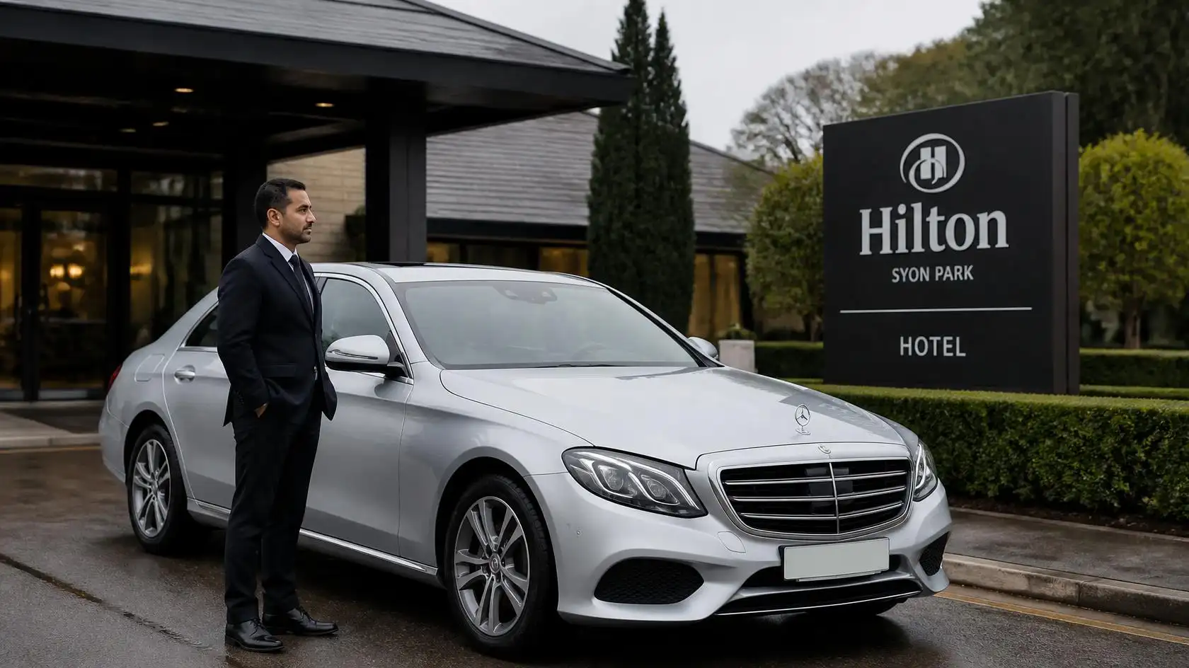 Hilton Syon Park Taxi Fixed Price Port Transfer