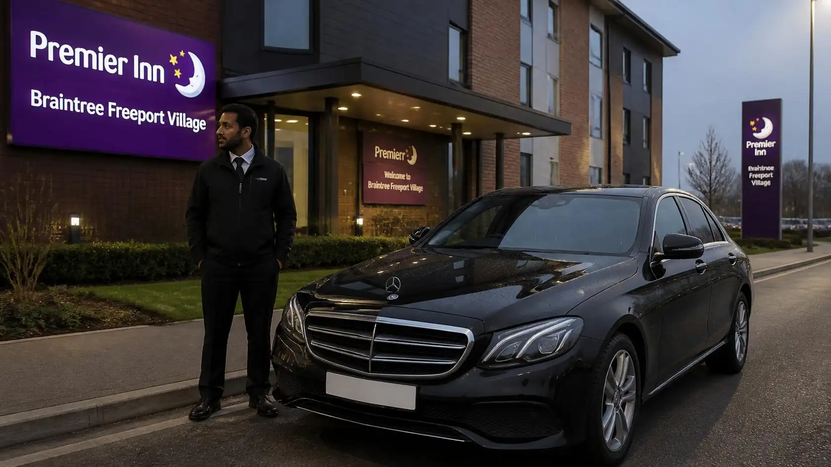 Premier Inn Braintree Freeport Village Taxi Service