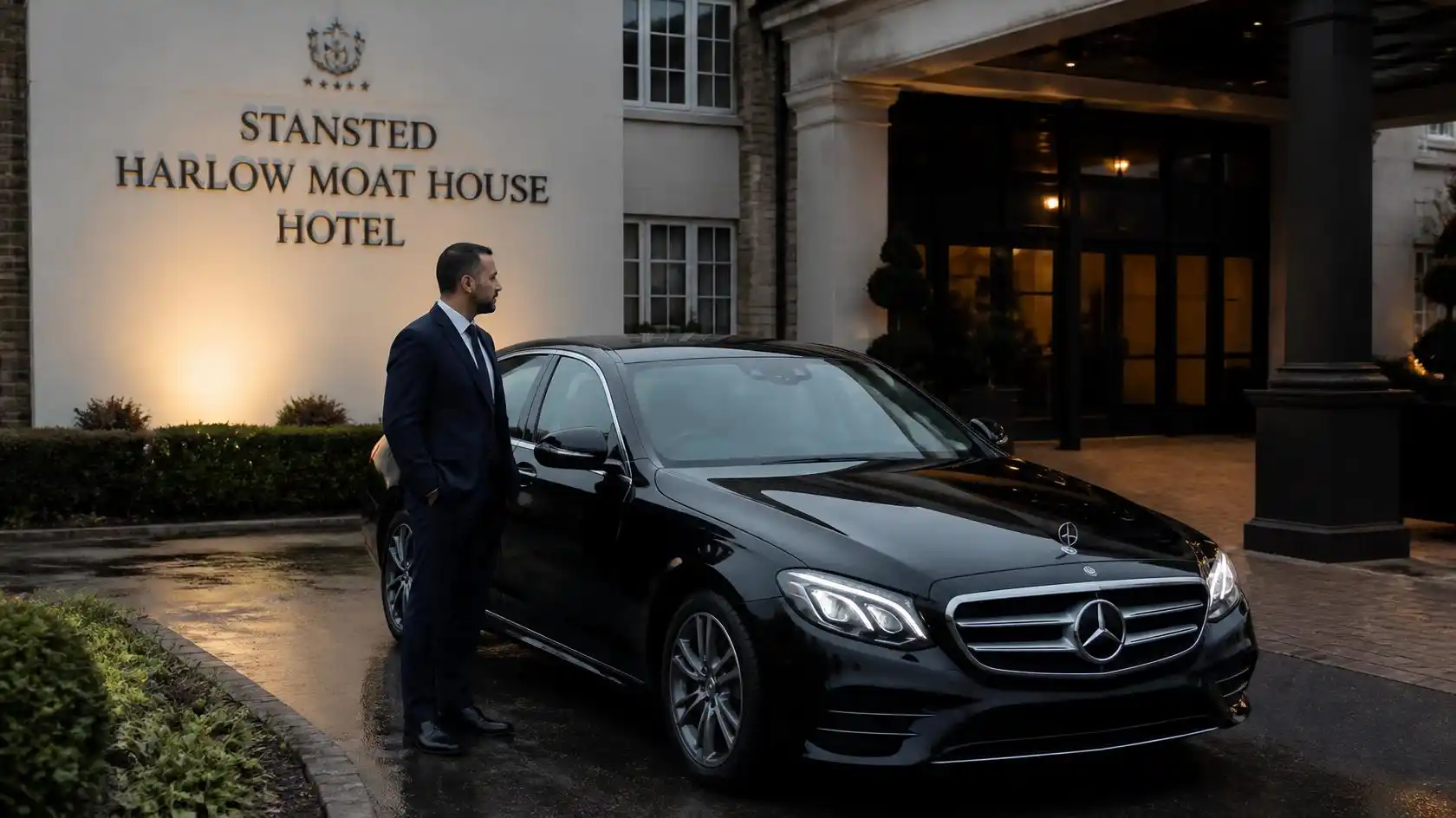 Stansted Harlow Moat House Hotel Taxi Transfer 24/7