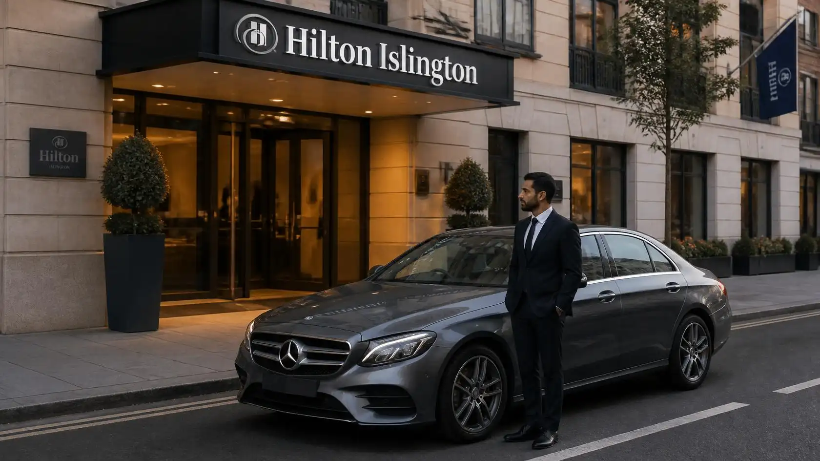 Hilton Islington Hotel Taxi Private Port Transfer