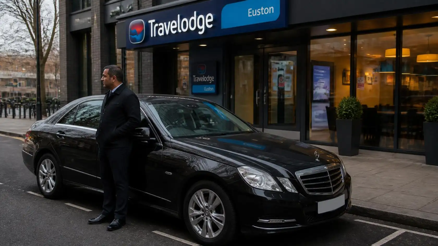 Minicab from Portsmouth International Port to TRAVELODGE EUSTON