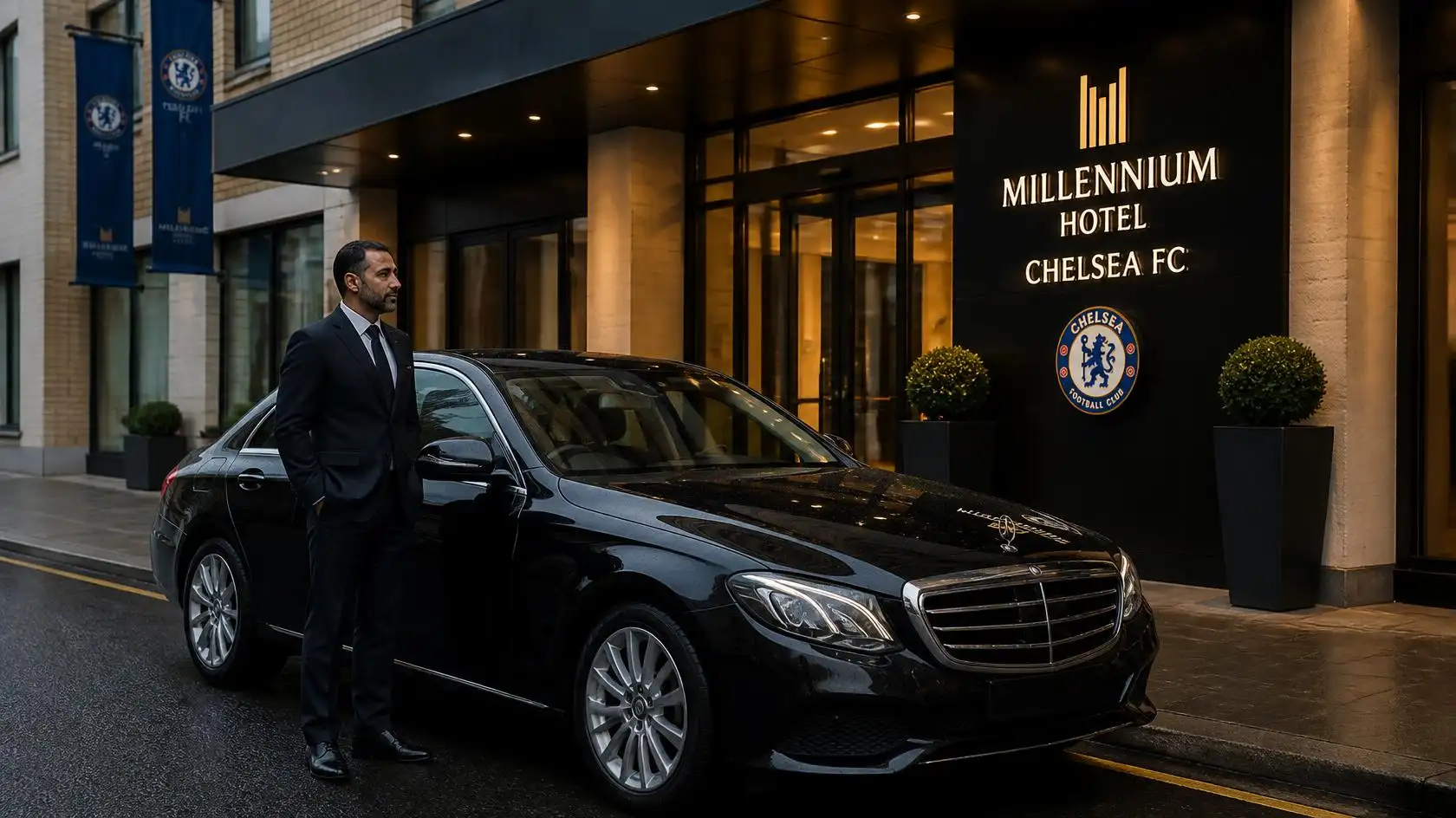 Millennium Hotel at Chelsea FC Taxi Transfer