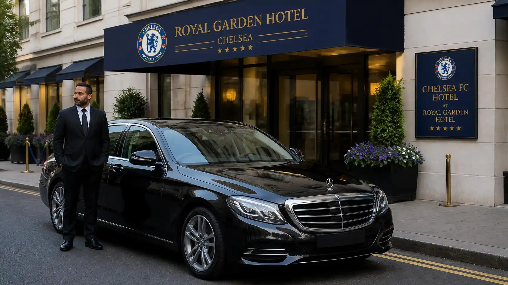 Royal Garden Hotel Taxi London Private Transfers