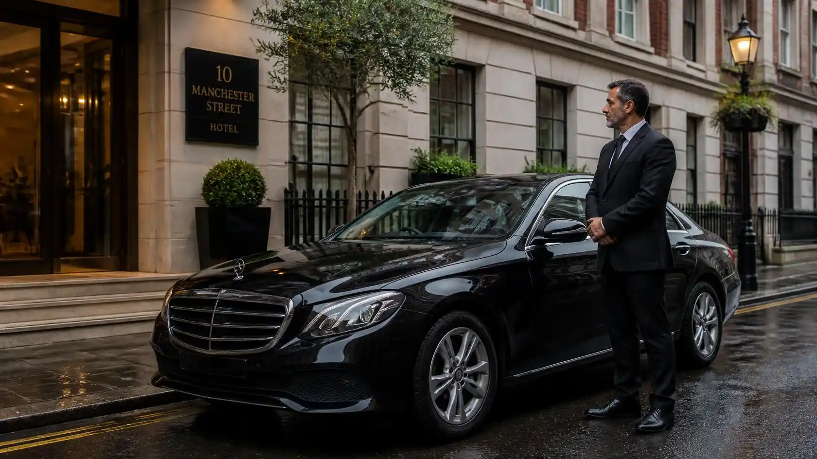 Taxi from Southampton Cruise Port to 10 Manchester Street Hotel