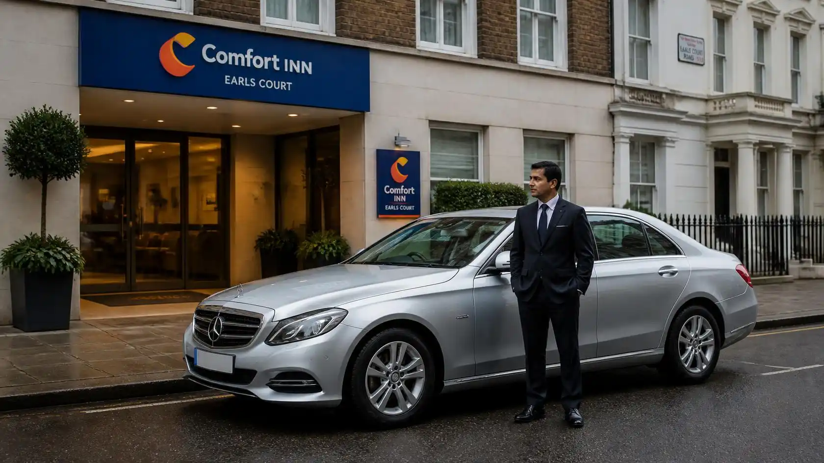 Comfort Inn Edgware Road Taxi Southampton Transfer