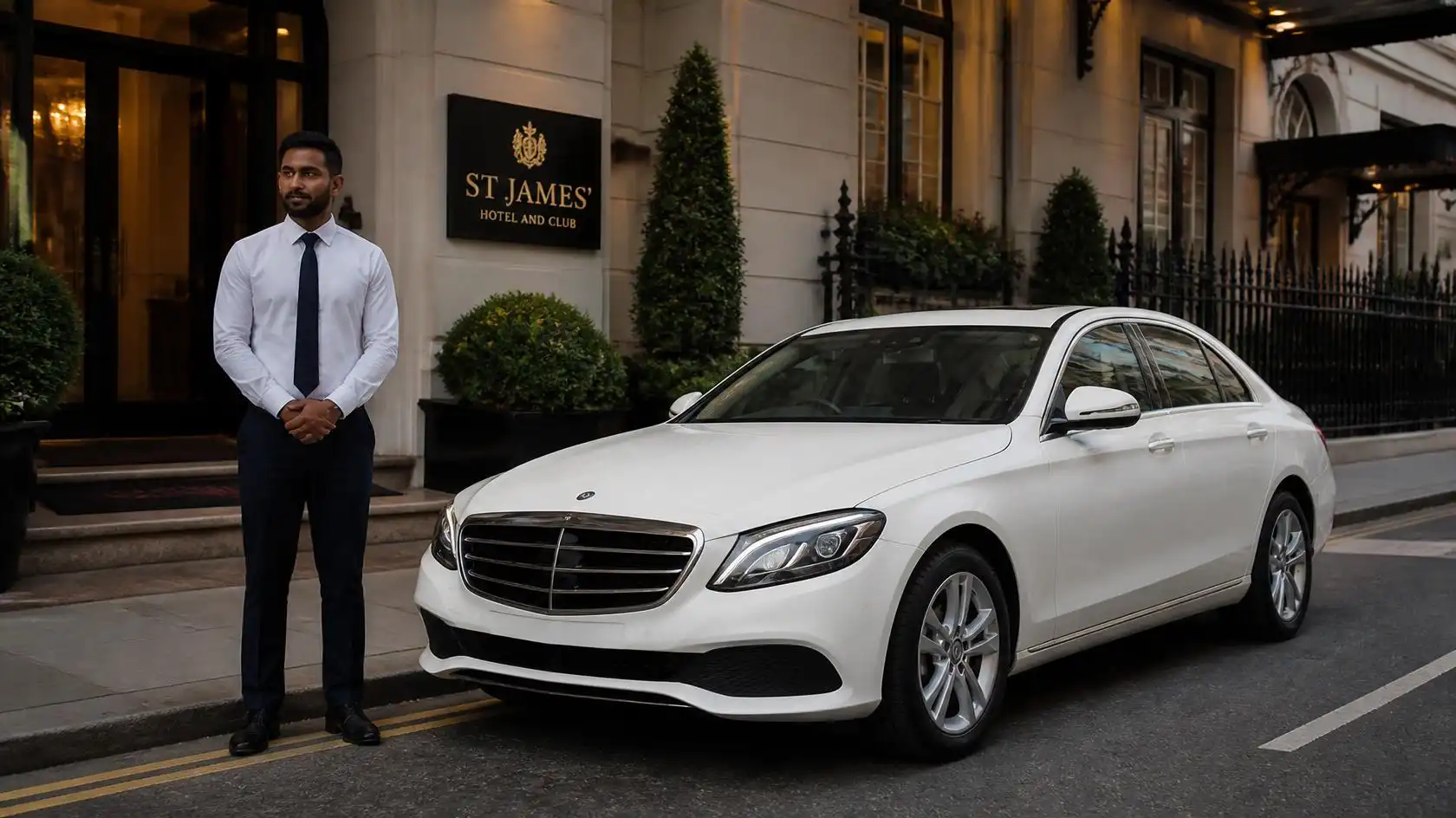 St James Hotel and Club Taxi London Transfers
