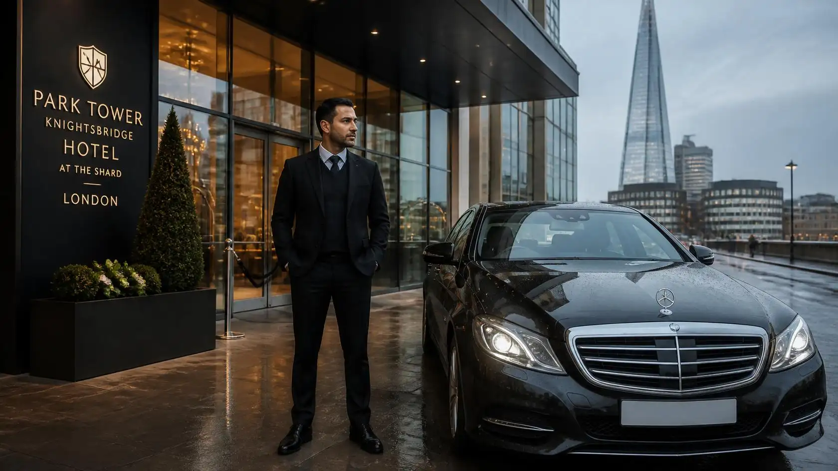 Park Tower Knightsbridge Hotel Taxi London Cars