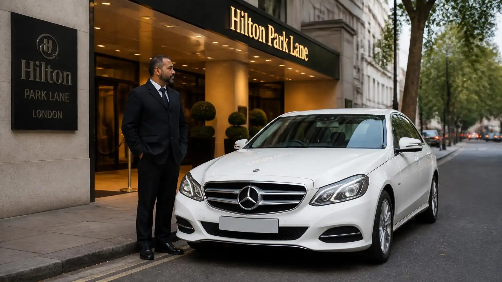 Hilton Park Lane Hotel Taxi London Transfers 24/7