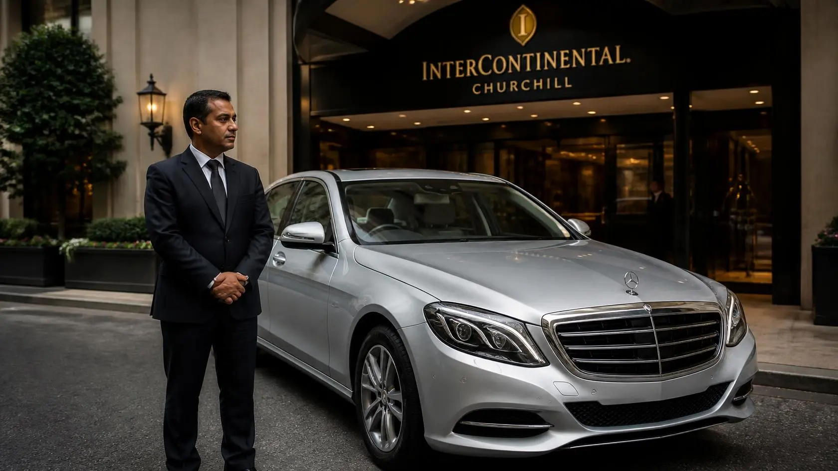 Intercontinental Churchill Hotel Taxi London Transfer
