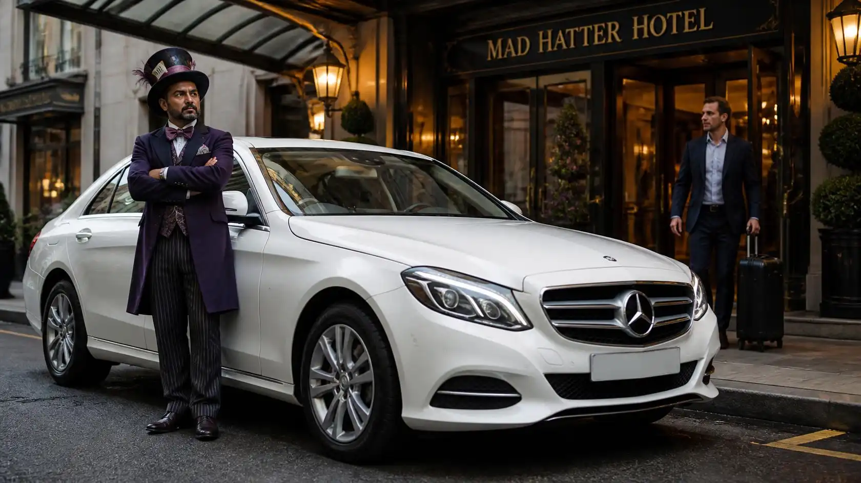 Mad Hatter Hotel Taxi Transfer Southampton to London
