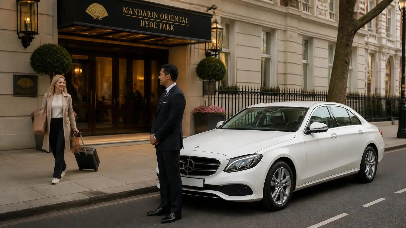 Mandarin Oriental Hyde Park Taxi London Transfer