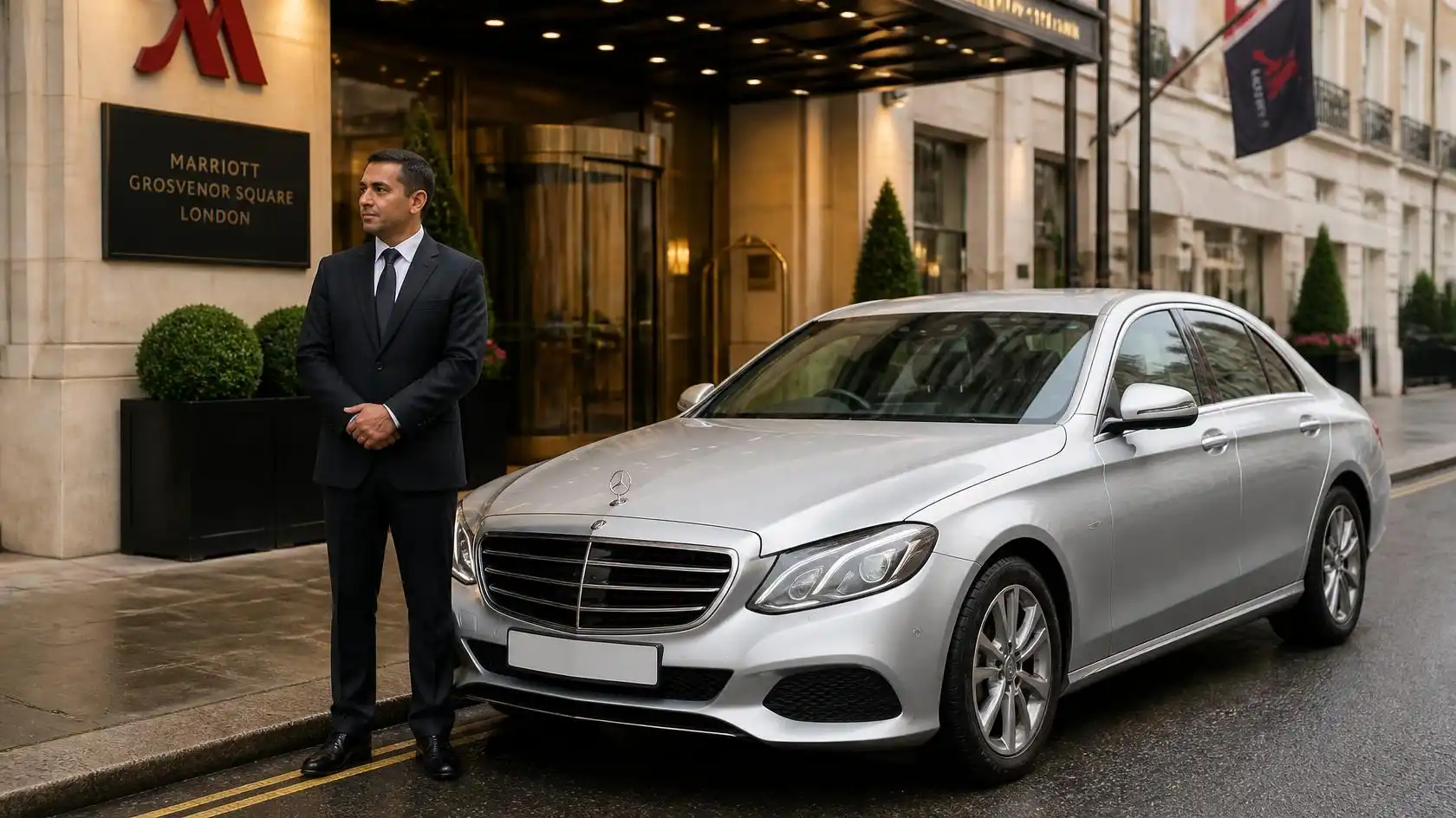 Marriott Grosvenor Square Hotel Taxi London Cars