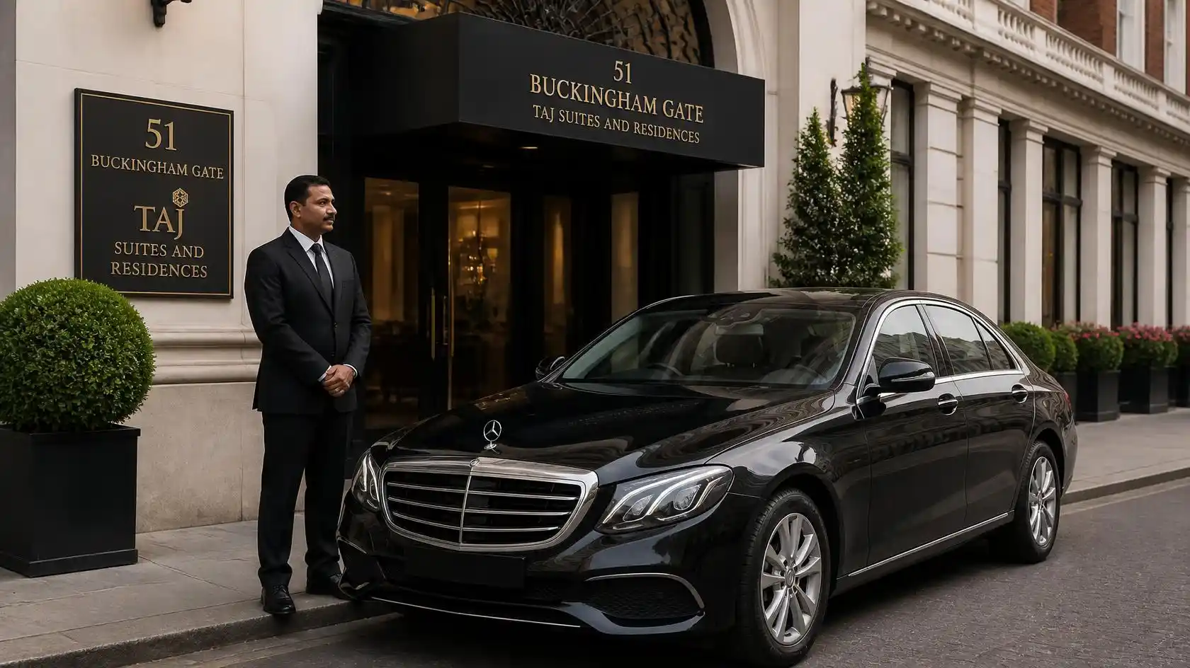 51 Buckingham Gate Taj Suites and Residences Taxi