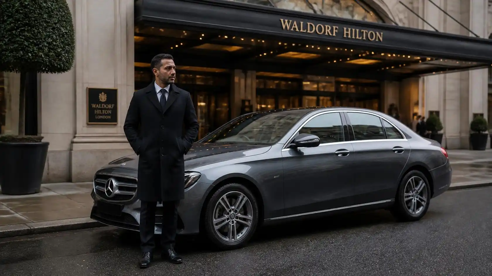 Waldorf Hilton Hotel Taxi Dover to London Transfer